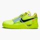 Billig  Nike Air Force 1 Low Off Hvit Volt AO4606 700 Dame/Herre Sko