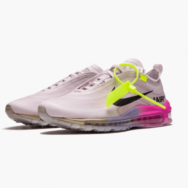 Rabatt  Nike Air Max 97 Off Hvit Elemental Rose Serena Queen 585 600 Herre Sneakers