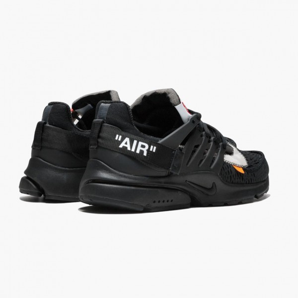 Rabatt  Nike Air Presto Off Hvit Svart AA3830 002 Dame/Herre Sneakers