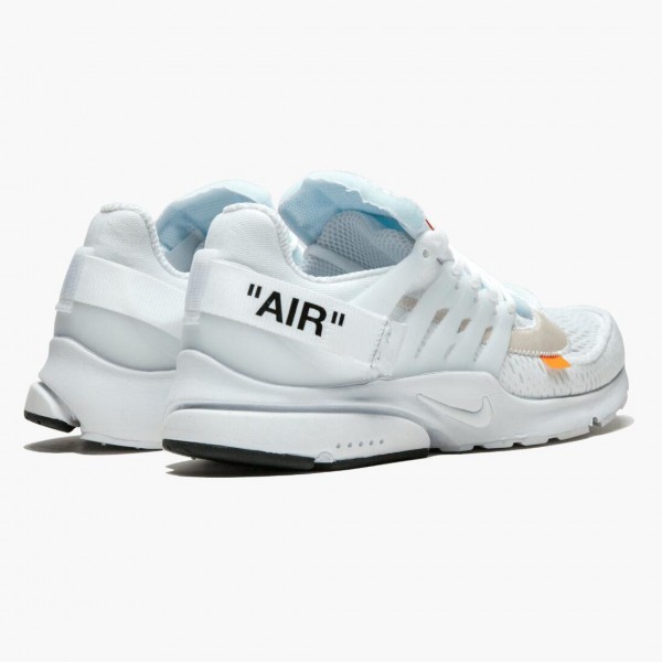 Brun  Nike Air Presto Off Hvit Hvit AA3830 100 Dame/Herre Sko