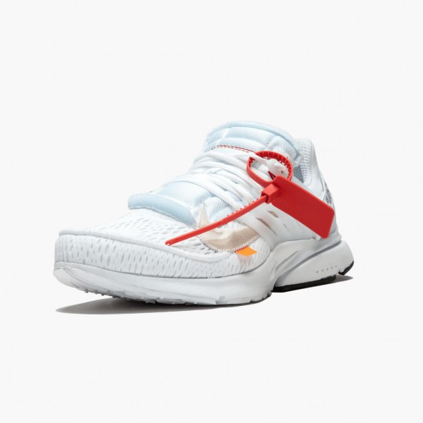 Brun  Nike Air Presto Off Hvit Hvit AA3830 100 Dame/Herre Sko