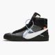 Rabatt  Nike Blazer Mid Off Hvit Grim Reaper AA3832 001 Dame/Herre Sko