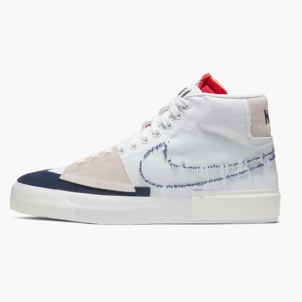 Nike SB Blazer Mid Edge Hack Pack Hvit 