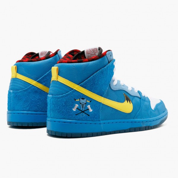 Rabatt  Nike Dunk SB High Familia Blå Ox 313171 471 Herre Sko