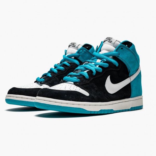 Hvit  Nike Dunk SB High Send Help 305050 014 Dame/Herre Sko