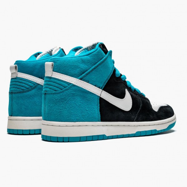 Hvit  Nike Dunk SB High Send Help 305050 014 Dame/Herre Sko