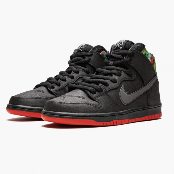 Hvit  Nike Dunk SB High Spot Gasparilla 313171 028 Herre Sneakers