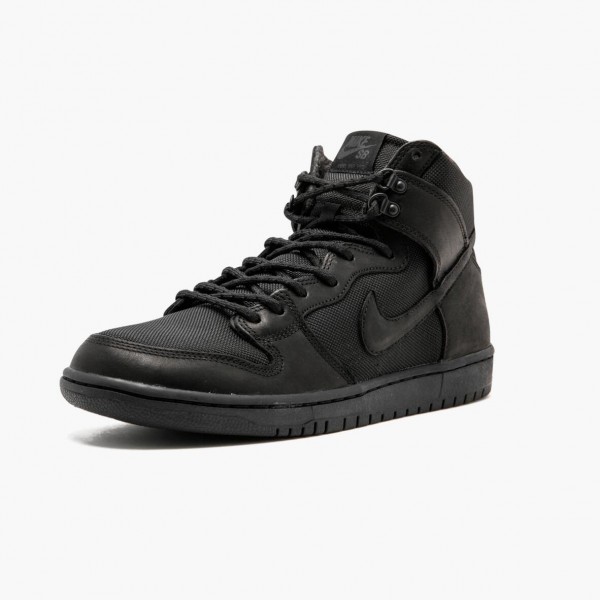 Rød  Nike SB Dunk High Bota 923110 001 Dame/Herre Sko