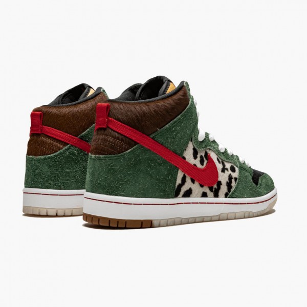 Kjøp  Nike SB Dunk High Dog Walker BQ6827 300 Dame/Herre Sneakers