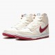 Rabatt  Nike SB Dunk High Sail Bright Crimson CV9499 100 Dame/Herre Sko