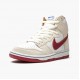 Rabatt  Nike SB Dunk High Sail Bright Crimson CV9499 100 Dame/Herre Sko