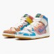 Svart  Nike SB Dunk High Thomas Campbell What the Dunk 918321 381 Dame/Herre Sko