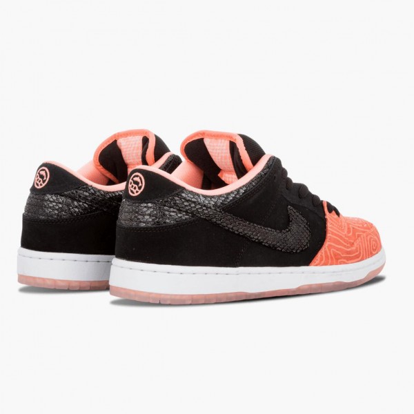 Svart  Nike Dunk SB Low Premier Fish Ladder 313170 603 Dame/Herre Sneakers