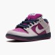 Svart  Nike SB Dunk Low Atmosphere Grå True Berry BQ6817 001 Dame/Herre Sneakers