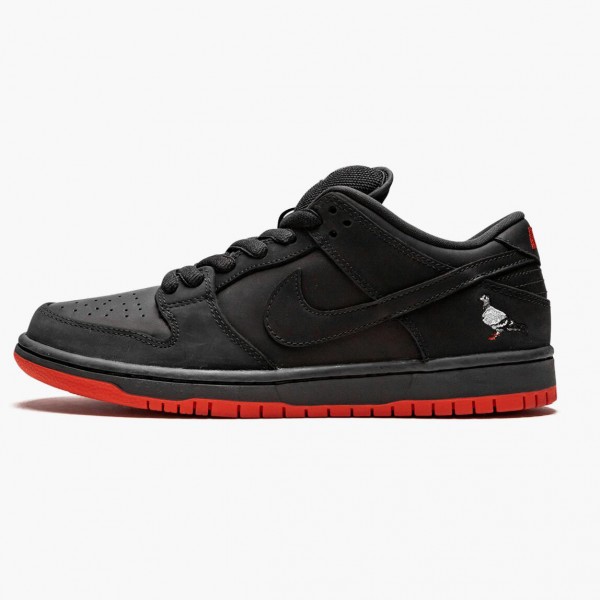 Nike SB Dunk Low Svart Pigeon 883232 008 Dame/Herre