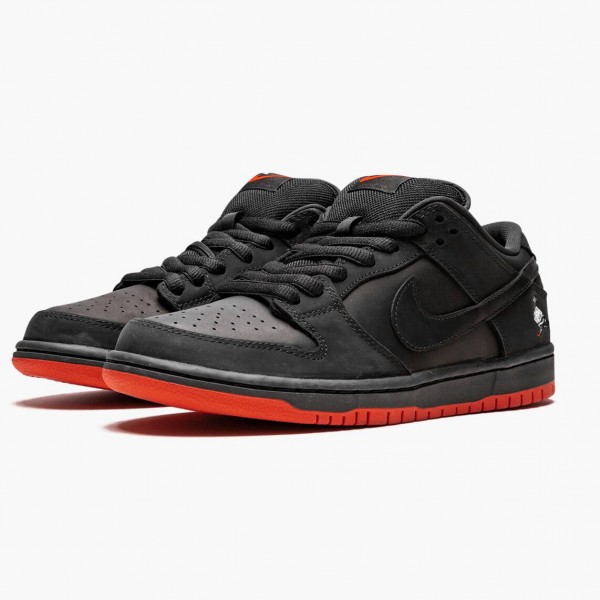 Blå  Nike SB Dunk Low Svart Pigeon 883232 008 Dame/Herre Sko