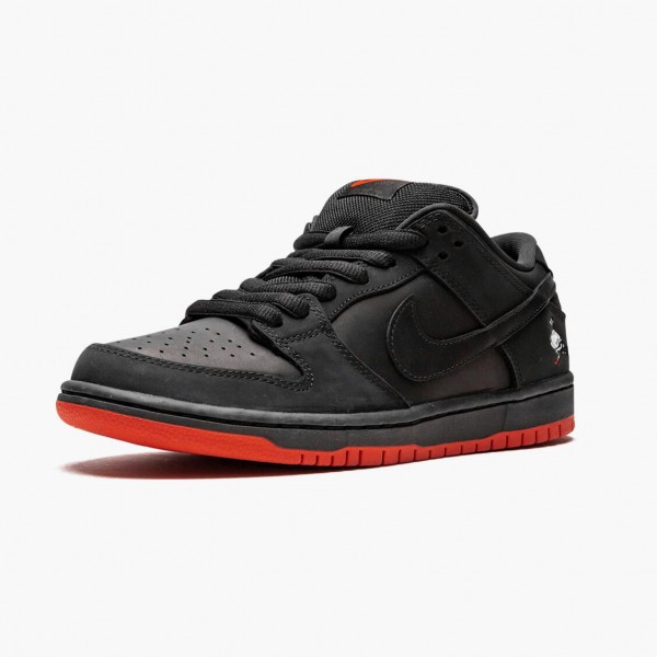 Blå  Nike SB Dunk Low Svart Pigeon 883232 008 Dame/Herre Sko