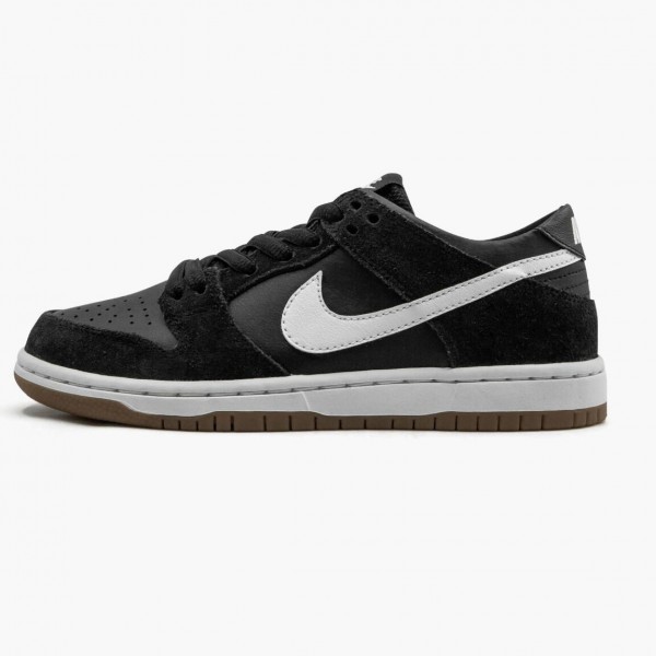 Nike SB Dunk Low Svart Hvit Gum 854866 019 Herre