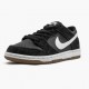 Rød  Nike SB Dunk Low Svart Hvit Gum 854866 019 Herre Sneakers