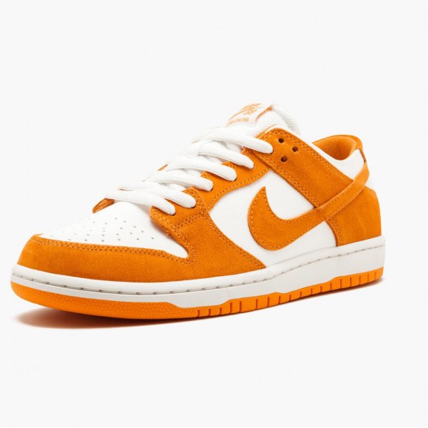 Svart  Nike SB Dunk Low Circuit Oransje 854866 881 Dame/Herre Sko