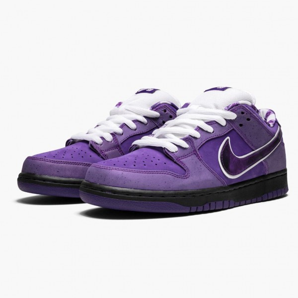 Ny  Nike SB Dunk Low Concepts Purple Lobster BV1310 555 Dame/Herre Sko