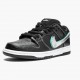 Billig  Nike SB Dunk Low Diamond Supply Co Svart Diamond BV1310 001 Dame/Herre Sko