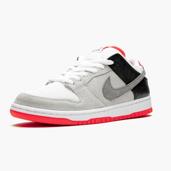 Blå  Nike SB Dunk Low Infrared Oransje Label CD2563 004 Dame/Herre Sneakers