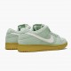 Rød  Nike SB Dunk Low Island Grønn Gum BQ6817 300 Dame/Herre Sko