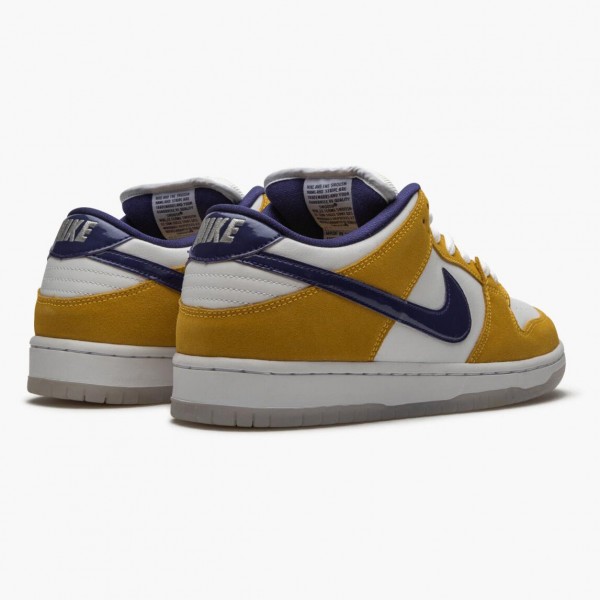 Rød  Nike SB Dunk Low Laser Oransje BQ6817 800 Dame/Herre Sko