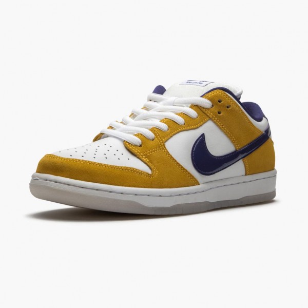 Rød  Nike SB Dunk Low Laser Oransje BQ6817 800 Dame/Herre Sko