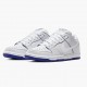 Hvit  Nike SB Dunk Low Premium Hvit Game Royal CJ6884 100 Dame/Herre Sko