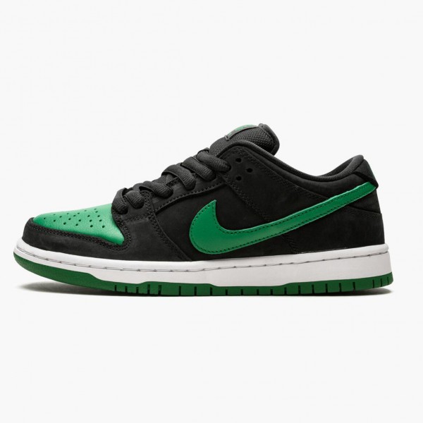 Nike SB Dunk Low Pro J Pack Svart Pine Grønn BQ6817 005 Dame/Herre