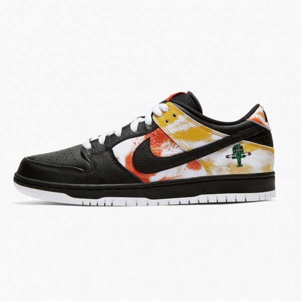 Nike SB Dunk Low Raygun Tie Dye Svart BQ6832 001 Dame/Herre