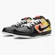 Brun  Nike SB Dunk Low Raygun Tie Dye Svart BQ6832 001 Dame/Herre Sneakers