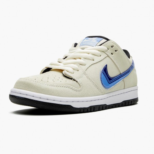 Hvit  Nike SB Dunk Low Truck It CT6688 200 Dame/Herre Sneakers