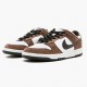 Rød  Nike SB Dunk Low Hvit Svart Trail End Brun 304292 102 Herre Sneakers