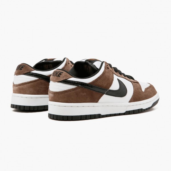 Rød  Nike SB Dunk Low Hvit Svart Trail End Brun 304292 102 Herre Sneakers