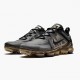 Rabatt  Nike Air VaporMax 2019 Svart Metallic Gull AR6631 002 Dame/Herre Sko