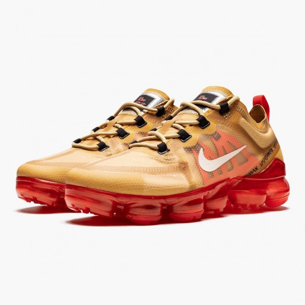 Brun  Nike Air VaporMax 2019 Club Gull Ember Glow AR6631 701 Herre Sneakers