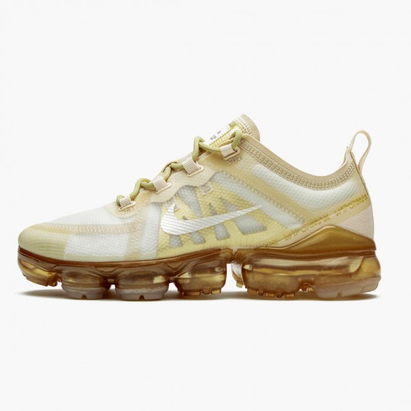 Nike Air VaporMax 2019 Cream Light Bone AR6632 101 Dame 