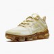 Rød  Nike Air VaporMax 2019 Cream Light Bone AR6632 101 Dame Sko