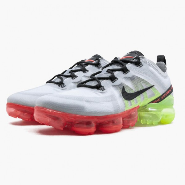 Hvit  Nike Air VaporMax 2019 Retro Future AR6631 007 Dame/Herre Sneakers