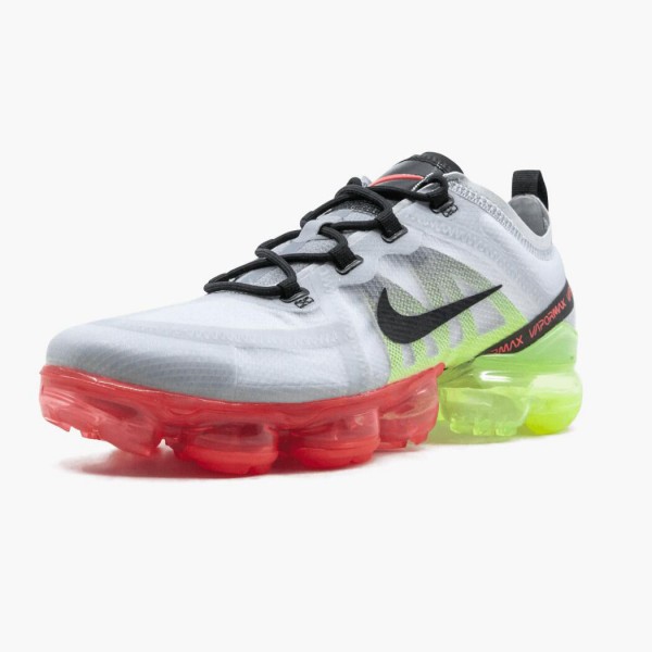 Hvit  Nike Air VaporMax 2019 Retro Future AR6631 007 Dame/Herre Sneakers