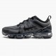 Rød  Nike Air VaporMax 2019 Triple Svart AR6632 002 Herre Sko