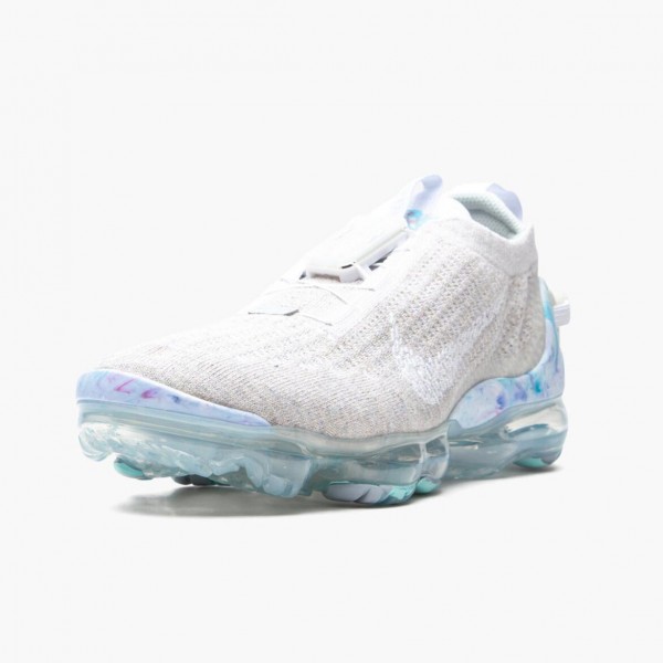 Billig  Nike Air VaporMax 2020 Flyknit Summit Hvit CJ6740 100 Dame/Herre Sneakers