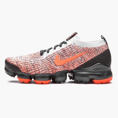 Nike Air VaporMax Flyknit 3 Bright Mango Pure Platine 900 800 Herre 