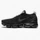 Brun  Nike Air VaporMax Flyknit 3 Triple Svart 910 002 Herre Sneakers