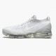 Brun  Nike Air VaporMax Flyknit 3 Hvit Pure Platine 900 102 Dame/Herre Sneakers