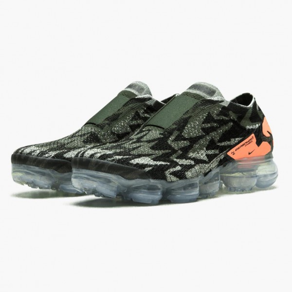 Rød  Nike Air VaporMax Moc 2 Acronym Sail AQ0996 102 Dame/Herre Sneakers