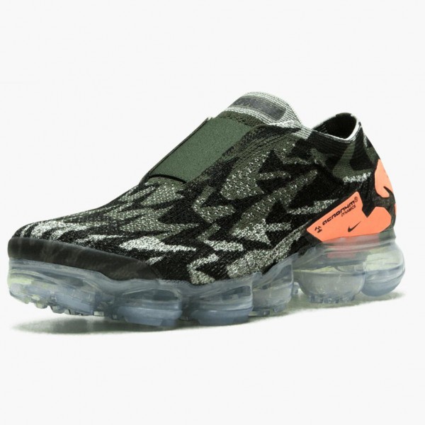 Rød  Nike Air VaporMax Moc 2 Acronym Sail AQ0996 102 Dame/Herre Sneakers